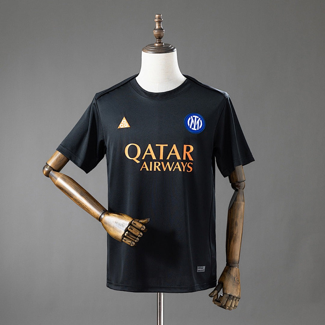Inter Milan 25/26 Pre-Match Black Jersey